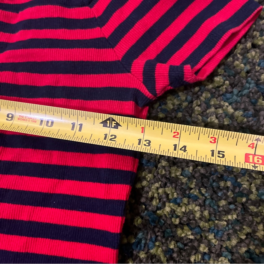 9-HI5 STCL Anthropologie Women’s Striped Shirt XS - Picture 3 of 4